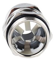 53112240 Lapp SKINTOP Series Metallic Nickel Plated Brass Cable Gland, PG16 Thread, 8mm min., 14mm max., IP68