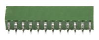 1-215307-2 TE Connectivity AMPMODU HV100 Series Straight Through Hole Mount PCB Socket, 24-Contact, 2-Row, 2.54mm Pitch, Solder
