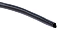 344-00320-lvr-3216-pvc-bk HellermannTyton Heat Shrink Tubing, Black 3.2mm Sleeve Dia. x 5m Length 2:1 Ratio, LVR Series