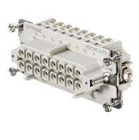 1207700000 Weidmuller Contact Insert, 16A, Female, HE Series, 16 Contacts