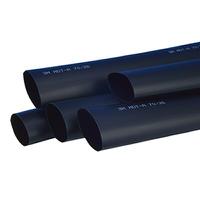 te100037619 3M Adhesive Lined Halogen Free Heat Shrink Tubing, Black 50mm Sleeve Dia. x 1m Length 4.5:1 Ratio, MDT-A Series
