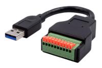ex-49127 Exsys Terminal Block USB A Male Interface Adapter