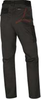 m2pa3strgrxx Delta Plus MACH 2 Unisex's Grey, Red 34% Cotton, 3% Elastane, 63% Polyester, Twill, Size 2XL Waist Size 39 to 42 in W