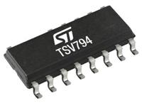 tsv794idt TSV794IDT STMicroelectronics, Operational Amplifier, 50 MHz, 14-Pin 6 V SO-14