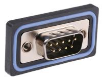 sdb-09pmms-sl8001 Amphenol Industrial SDB 9 Way Panel Mount D-sub Connector Plug