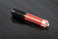 210-327 RS PRO Red Panel Mount Indicator, 24V dc, 6mm Mounting Hole Size, Solder Tab Termination