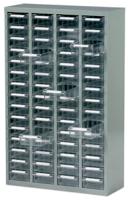 669-3800 RS PRO 60 Steel Cabinet, Steel, 937mm x 586mm x 222mm, Grey