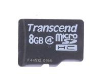 ts8gusdc4 Transcend 8 GB MicroSDHC Micro SD Card, Class 4