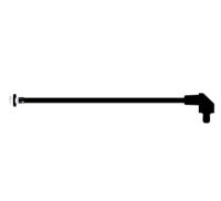 szr1-600-f4p54 SZR1-6.00-F4P54 Bivar, Panel Mount Right Angle Flexible LED Light Pipe, Round Lens, Clear