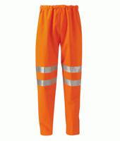 gb3fwtr-o-l Orbit International GB3FWTR Orange Hi Vis Trouser Waterproof 38 to 40 in L Leg Length 31in