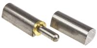 14-7-3570 Pinet Steel Bullet Hinge, Weld-on Fixing, 80mm x 16mm
