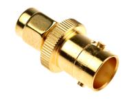 bu-p4290 Mueller Electric Straight 50Ω RF Adapter BNC Socket to SMA Plug 12.4GHz