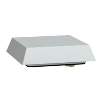nsycac228rmf Schneider Electric Grey Steel Grille, 90 x 340 x 340mm
