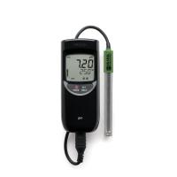 hi-991001 Hanna Instruments HI 991001N pH Meter, ±0.02pH Accuracy, 0.01pH Resolution, 16pH Max, +105 °C Max