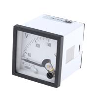d48mis150v2-001 HOBUT Analogue Voltmeter AC, 45 x 45 mm