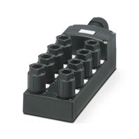 1156004 Phoenix Contact SACB Series Sensor Box, QUICKON, 5 way, 8 port