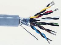 5474c-sl033 Alpha Wire XTRA-GUARD FLEX Series Control Cable, 4 Pairs, 8 Cores, 0.23 mm², Screened, 24 AWG, 100m, Screened Shield,