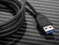 186-3053 RS PRO USB 3.0, USB 3.1, Male USB A to Male USB C, 2m