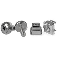 cabscrewm5 StarTech.com Mounting Screws and Cage Nuts for Use with Server Racks and Cabinets, M5 Thread, 50 Piece(s), 12 x 5 x 25mm