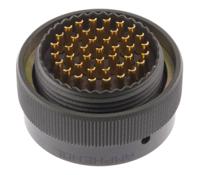 62gb-56t20-41sn Amphenol Limited, 62GB 41 Way Cable Mount MIL Spec Circular Connector PlugOlive, Socket Contacts,Shell Size 20, Bayonet