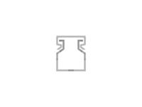 1set411101r0000 ABS, PC Cable Trunking Accessory, 25 x 30mm
