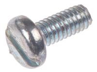 560-726 RS PRO Slot M2.5 Pan Steel Machine Screws DIN 85 x 6.0mm