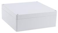 1554rgy Hammond 1554 Series Grey ABS Enclosure, IP66, Grey Lid, 160 x 160 x 60.5mm