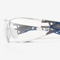 rly00370 Riley STREAM EVO ECO Anti-Mist UV Safety Glasses, Clear Polycarbonate Lens, Vented
