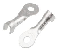 lrb-25t-m3 JST, LRB Uninsulated Ring Terminal, M3 Stud Size, 1mm² to 2.5mm² Wire Size