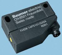 fzdk-14p5101s35a Baumer Diffuse Photoelectric Sensor, Block Sensor, 5 mm → 600 mm Detection Range