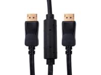 236-9088 RS PRO Male DisplayPort to Male DisplayPort  Cable, 4K, 7m