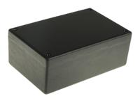 1594rfiebk Hammond 1594 Series Black Flame Retardant ABS Enclosure, IP54, Black Lid, 167 x 107 x 64.9mm