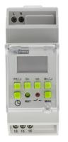 896-6885 RS PRO Digital Pulse Switch DIN Rail Time Switch 110 → 240 V ac, 1-Channel