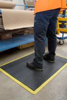 bf010702 Coba Europe Bubblemat Safety Natural Rubber Anti-Fatigue Mat, 0.9m x 1.2m x 14mm