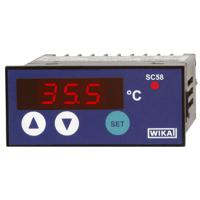 14054712 WIKA Panel Mount PID Temperature Controller, 62 x 28mm Relay, 230 V ac Supply Voltage