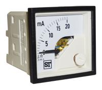 pq44-i20l2n1caw0st Sifam Tinsley Sigma Analogue Panel Ammeter 20mA DC, 48mm x 48mm Moving Coil