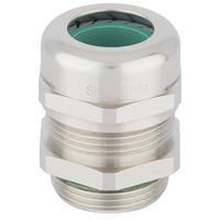 53112547 Lapp SKINTOP Series Metallic Nickel Plated Brass Cable Gland, M63 Thread, 34mm min., 45mm max., IP68