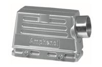 c146-10g016-500-1 Amphenol Industrial C146 Heavy Duty Power Connector Hood, PG21 Thread
