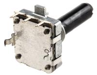 ec16b242040r Alps Alpine 24 Pulse Incremental Mechanical Rotary Encoder with a 6 mm Flat Shaft, Through Hole
