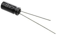 eca1chg101 Panasonic 100μF Aluminium Electrolytic Capacitor 16V dc, Radial, Through Hole - ECA1CHG101
