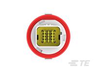 2-2350891-2 TE Connectivity, NTSEAL Automotive Connector Socket Panel Mount 20 Way, Solder Termination