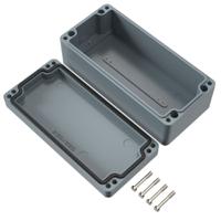 020816060 Rose Polyester Standard Series Grey Glass Fibre Reinforced Polyester Enclosure, IP66, IK08, Grey Lid, 160 x 75 x 56.5mm