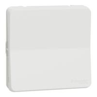 mur39723 Schneider Electric White Rocker Light Switch, 2 Way, 1 Gang, Mureva Styl