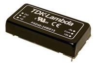 pxd40-24wd12 TDK-Lambda PXD40 DC-DC Converter, ±12V dc/ ±1.666A Output, 9 → 36 V dc Input, 40W, PCB Mount, +105°C Max Temp