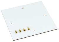 19501202 Spelsberg Plastic Mounting Plate, 3mm H, 331mm W, 220mm L for Use with TK Enclosure
