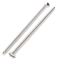 zzp10120 RS PRO Slot M3.5 Raised (Countersunk) Steel Machine Screws DIN 964 x 75.0mm