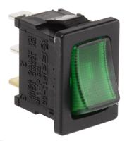 419-788 RS PRO Illuminated SPST, On-Off Rocker Switch Panel Mount