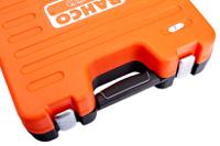 s910 Bahco 91-Piece Metric 1/2 in; 1/4 in Deep Socket/Standard Socket/Spanner/Allen Key/Bit Set with Ratchet, 6 point; Hex
