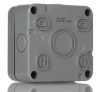 wp53-02 BG Electrical 13A 1 Gang Switched Fused Spur IP66