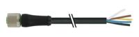 7000-p4221-p040500 Murrelektronik Limited Female 5 way Threaded to Free End Power Cable, 5 m